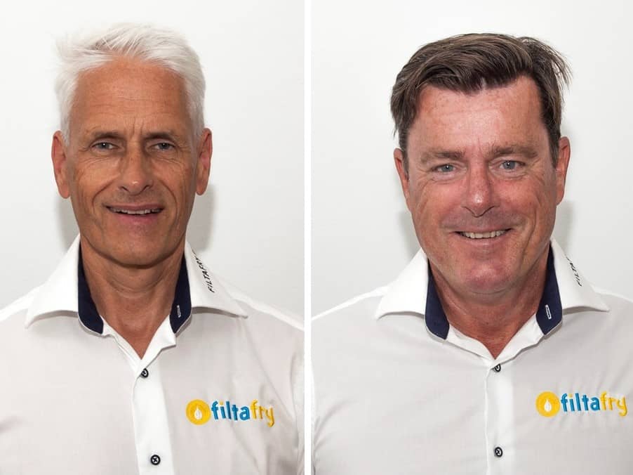 Mobile fryer management service Filta strengthens sales and franchise support with new duo